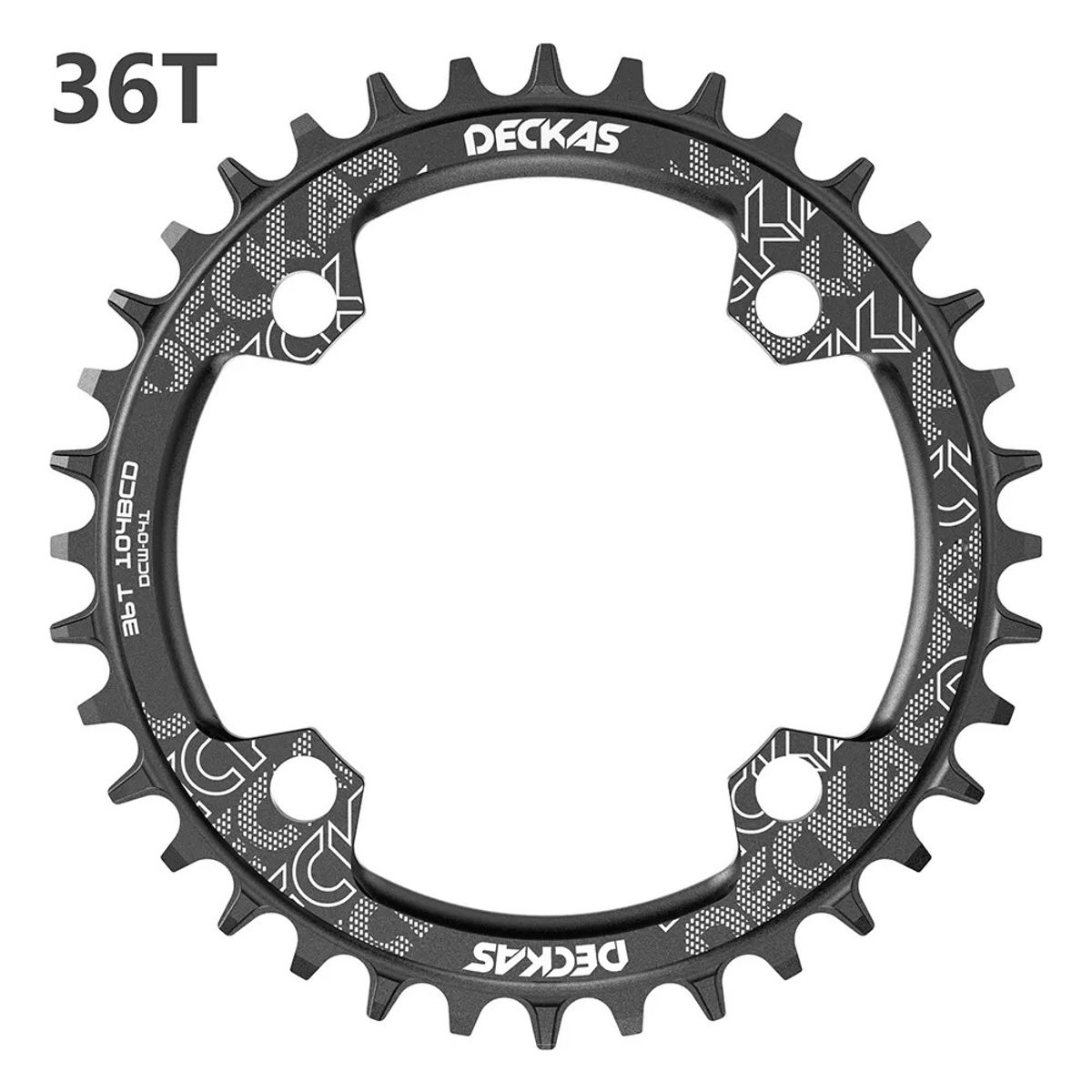 GENERICO - Plato Redondo Mtb Narrow Wide Bicicleta 30t 32t 34t 36t 38t
