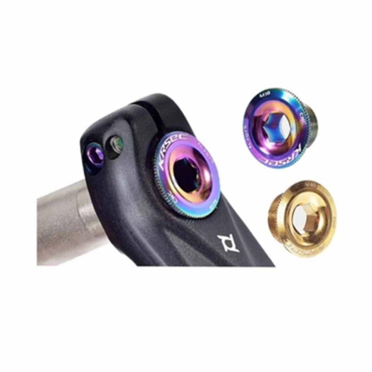 GENERICO - Perno Tornillo Y Tapa De Biela M20 Shimano Hollowtech