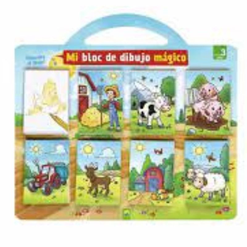 SCHWAGER & STEINLEIN - Mi bloc de dibujo mágico - Animales de la granja