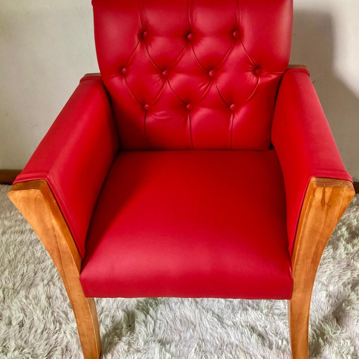 GENERICO - Sitial Rojo capitone HOPE miel