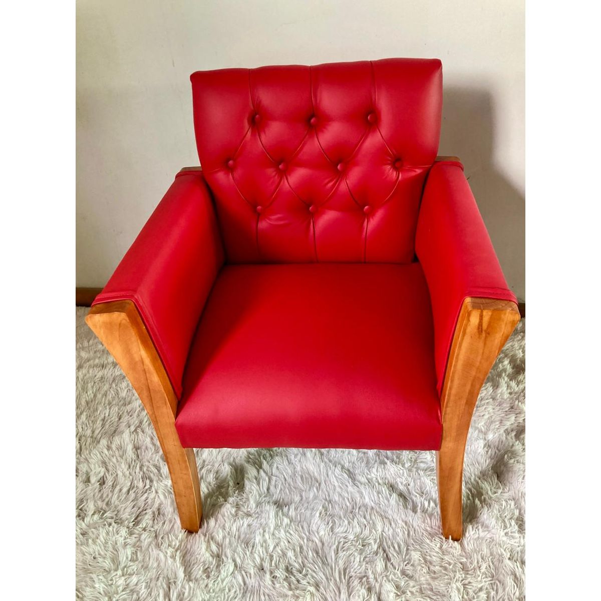 GENERICO - Sitial Rojo capitone HOPE miel