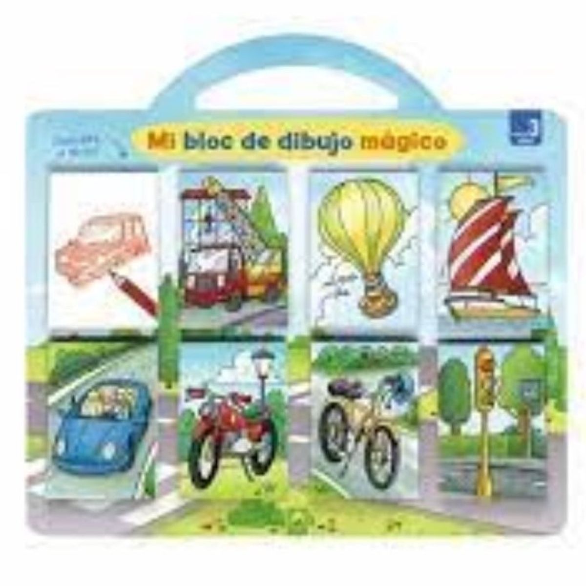 SCHWAGER & STEINLEIN - Mi bloc de dibujo mágico - Transporte