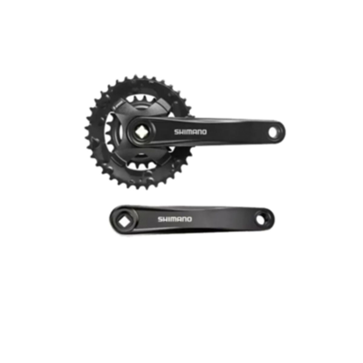 SHIMANO - Volante Y Biela Shimano 2x9 Vel 36-22 Tt Fc-mt101-2 Mtb