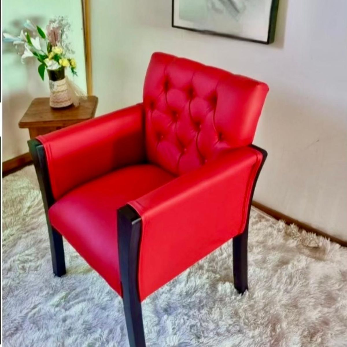 GENERICO - Sitial Rojo capitone HOPE chocolate