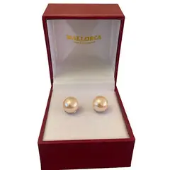 MALLORCA - AROS PENDIENTES PERLAS DE 10MM DE DIÁMETRO