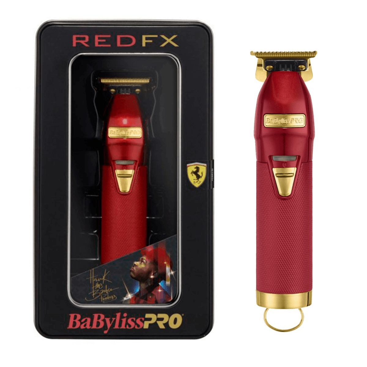BABYLISS PRO - Trimmer Patillera BabylissPro Fx Skeleton Rojo 787