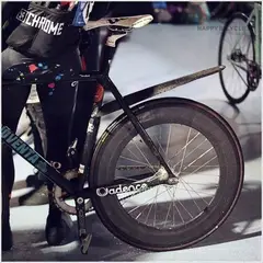GENERICO - Set Tapabarros Delantero Trasero De Bicicleta Fixie Y Ruta