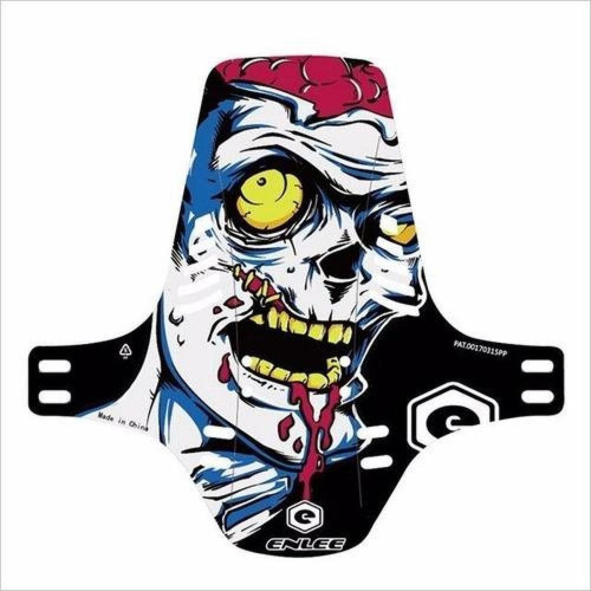 GENERICO - Tapabarro Para Bicicleta, Variedad Diseños - Negro