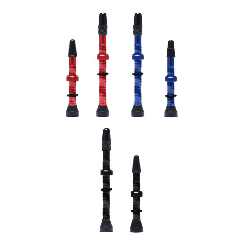 GENERICO - Válvula Tubeless Bicicleta Presta Francesa Tubular 60