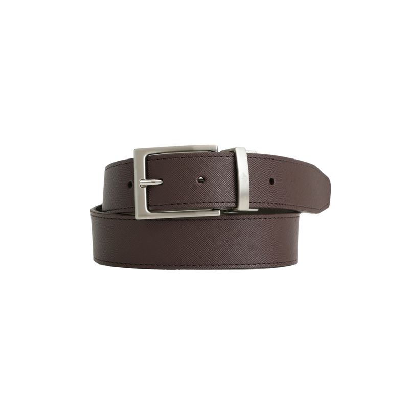 DOCKERS - Cinturón Hombre Reversible Café/Verde Dockers
