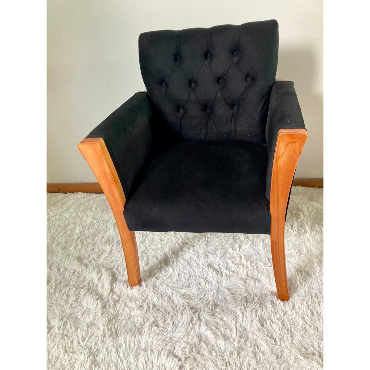 GENERICO - Sitial Negro capitone HOPE miel