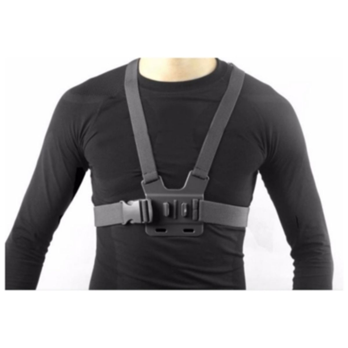 GENERICO - Arnes De Pecho 2 En 1 Para Gopro Y Celular, Cámara De Acción