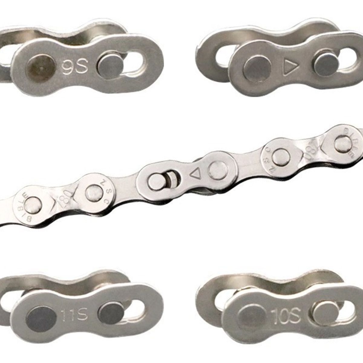 GENERICO - Eslabón Rápido Missing Link 6 7 8 9 10 11  Cadena Bicicleta