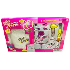 GENERICO - Juguete Kit Traje De Doctora Con Accesorios Bata Incluida