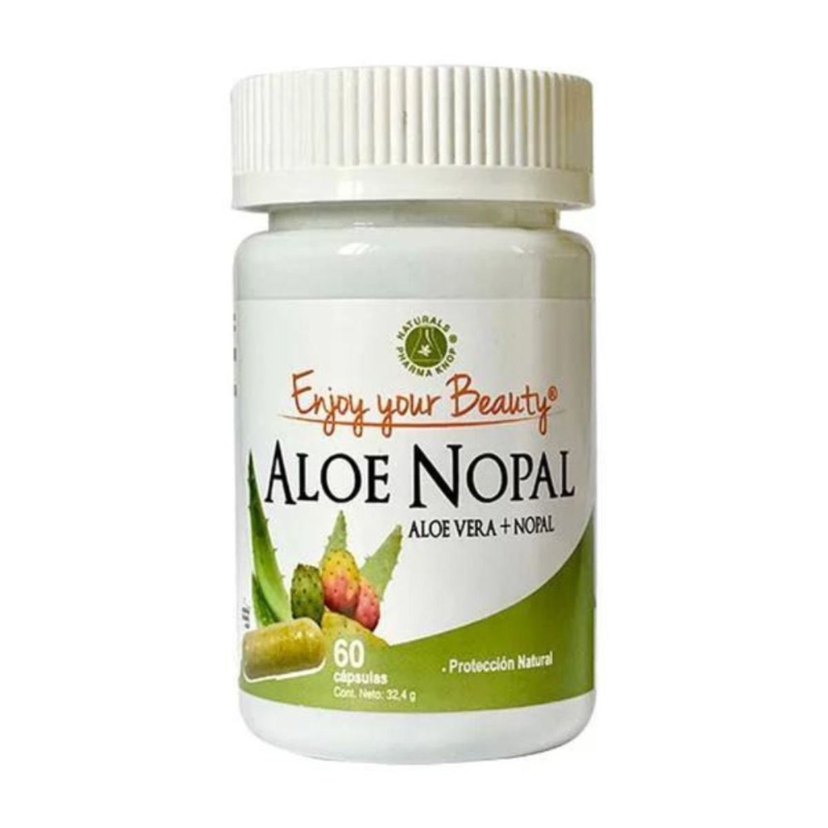 KNOP - Aloe Nopal 200 mg x 60 cápsulas - Enjoy Your Beauty®
