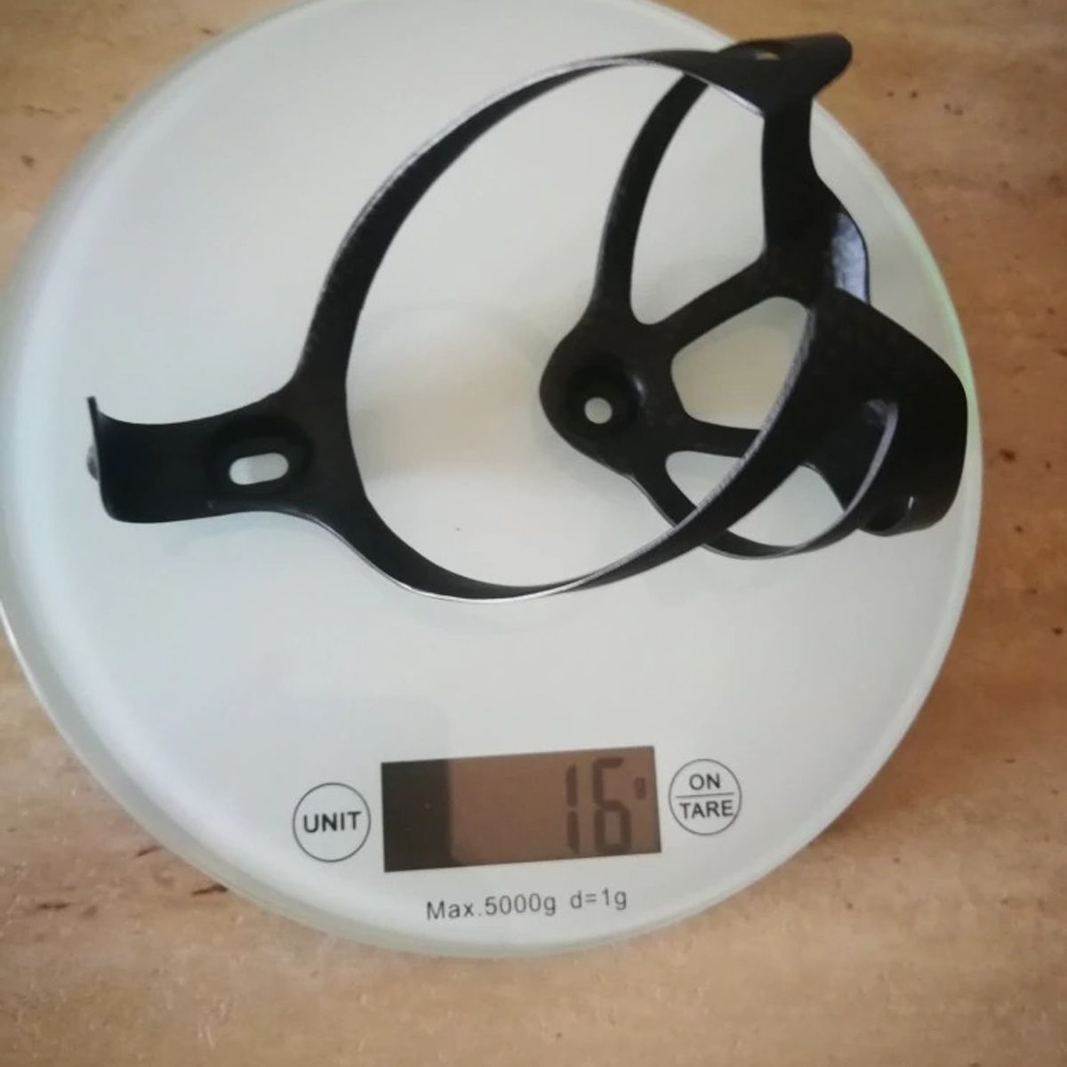 GENERICO - Porta Caramañola De Carbono Ultra Liviano Y Resistente