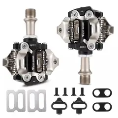 WEST BIKING - Pedales Calas Anclaje Spd Westbiking Para Mtb Ciclismo