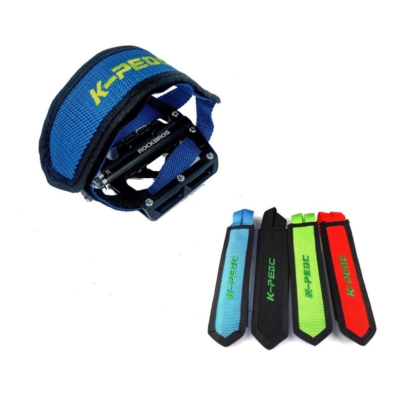 GENERICO - Straps De Pedal Para Bicicleta Correa Fixie Bmx Urbana Cala