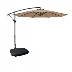 AUCKLAND OUTDOOR - QUITASOL LATERAL TIPO BANANA D: 300 CM + BASE RUEDA