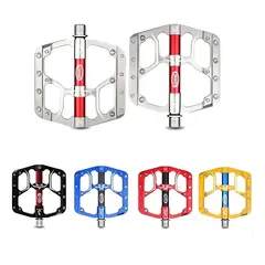 GENERICO - Pedales Plataforma Sellado Alta Calidad Mtb Enduro Downhill - Plateado