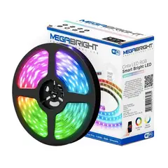 MEGABRIGHT - Cinta Led RGB SMARTBRIGHT 24W 5MT WIFI
