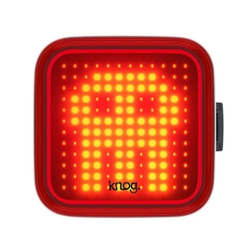 KNOG - Luz Trasera Led Knog Blinder Diseño Skull Recargable 100lm