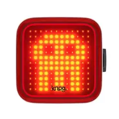 KNOG - Luz Trasera Led Blinder Diseño Skull Recargable 100lm