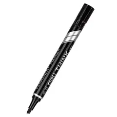 DELI - Pack 24 Marcador Permanente Punta Biselada 15-5 mm negro
