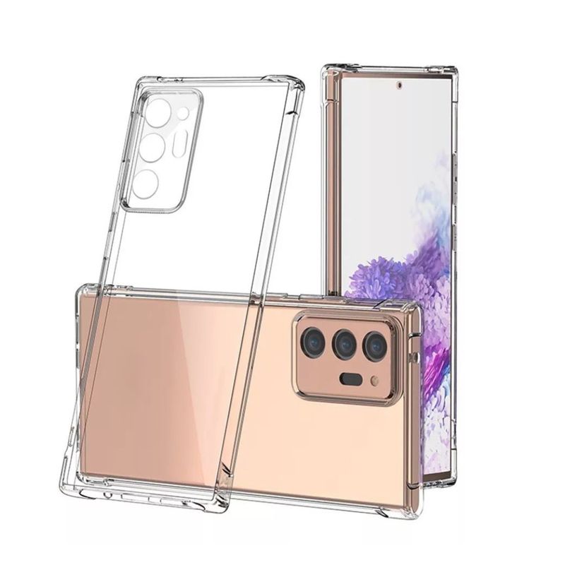 GENERICO - Carcasa Transparente Para Samsung Note 20 Ultra Silicona