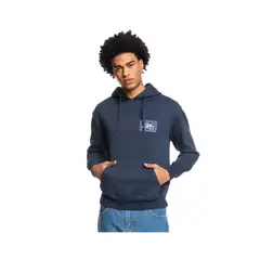 QUIKSILVER - Polerón Neon Slab Hombre Blue