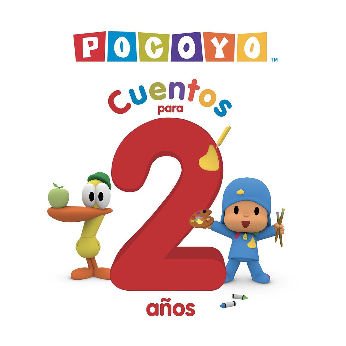 PENGUIN RANDOM HOUSE - Libro Pocoyo, Cuentos Para 2 Años