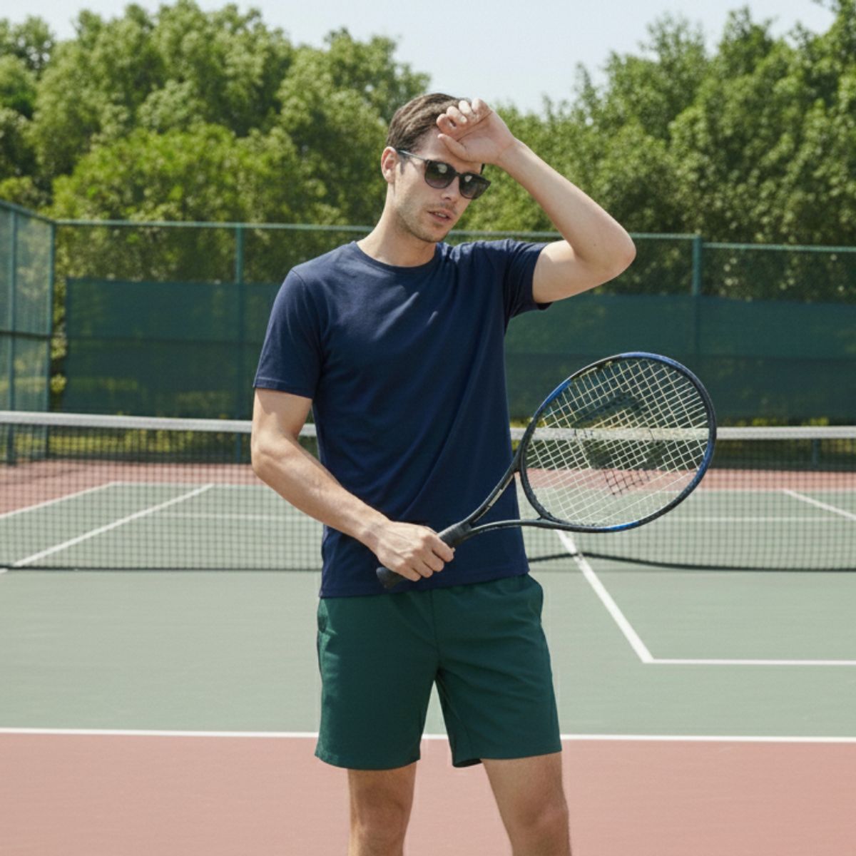 T-WORLD - Polera Hombre Trekking Dryfresh Smooth UV Manga Corta