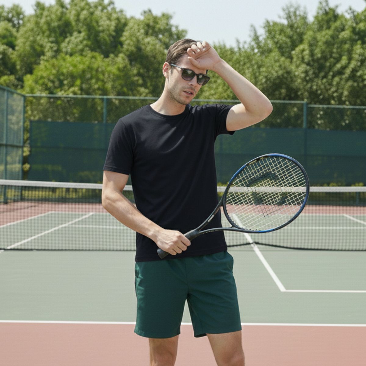 T-WORLD - Polera Hombre Trekking Dryfresh Smooth UV Manga Corta