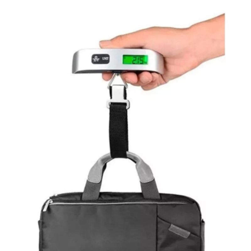 GENERICO - Pesa Digital Lcd De Mano Maleta Equipaje Balanza Portátil