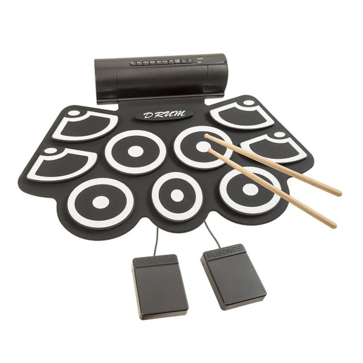 EPIC - Bateria Musical Electronica Con Parlante Incorporado