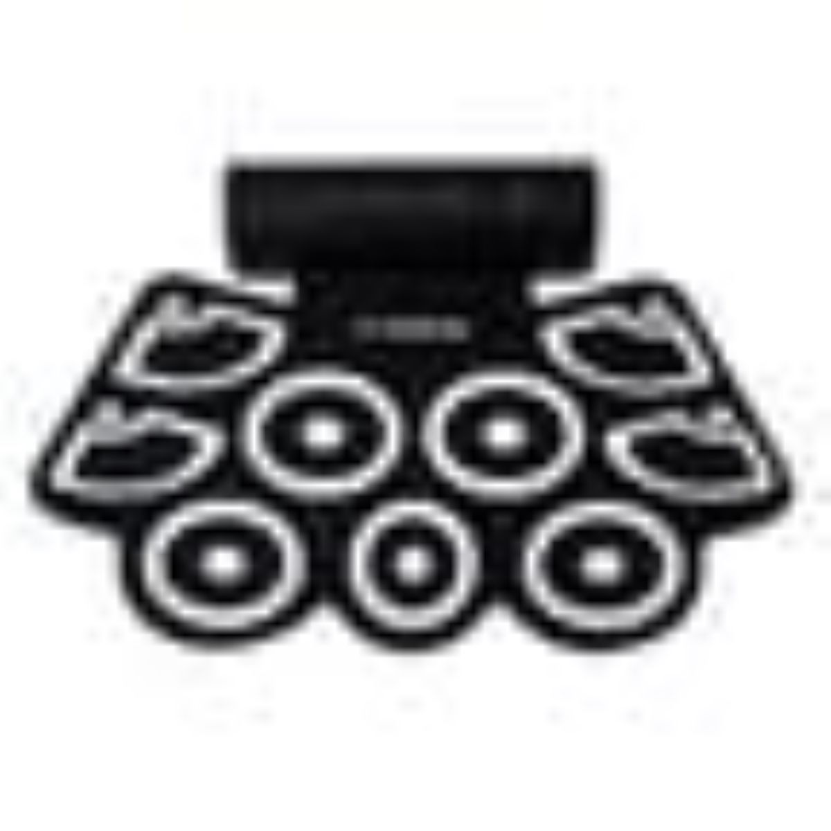 EPIC - Bateria Musical Electronica Con Parlante Incorporado