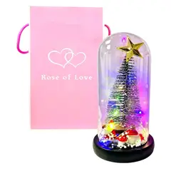 GENERICO - Arbol Navideño Decoracion Navidad Adorno Cupula De Vidrio