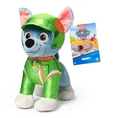 PAW PATROL - Peluche Rocky 20 Cm. Rescue Wheels