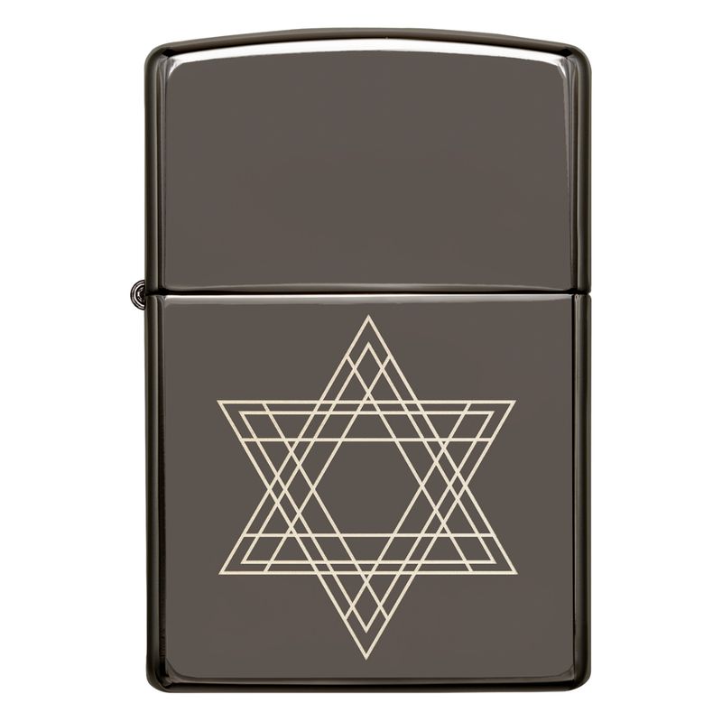 ZIPPO - Encendedor Zippo Estrella de David Design Plateado ZP49685