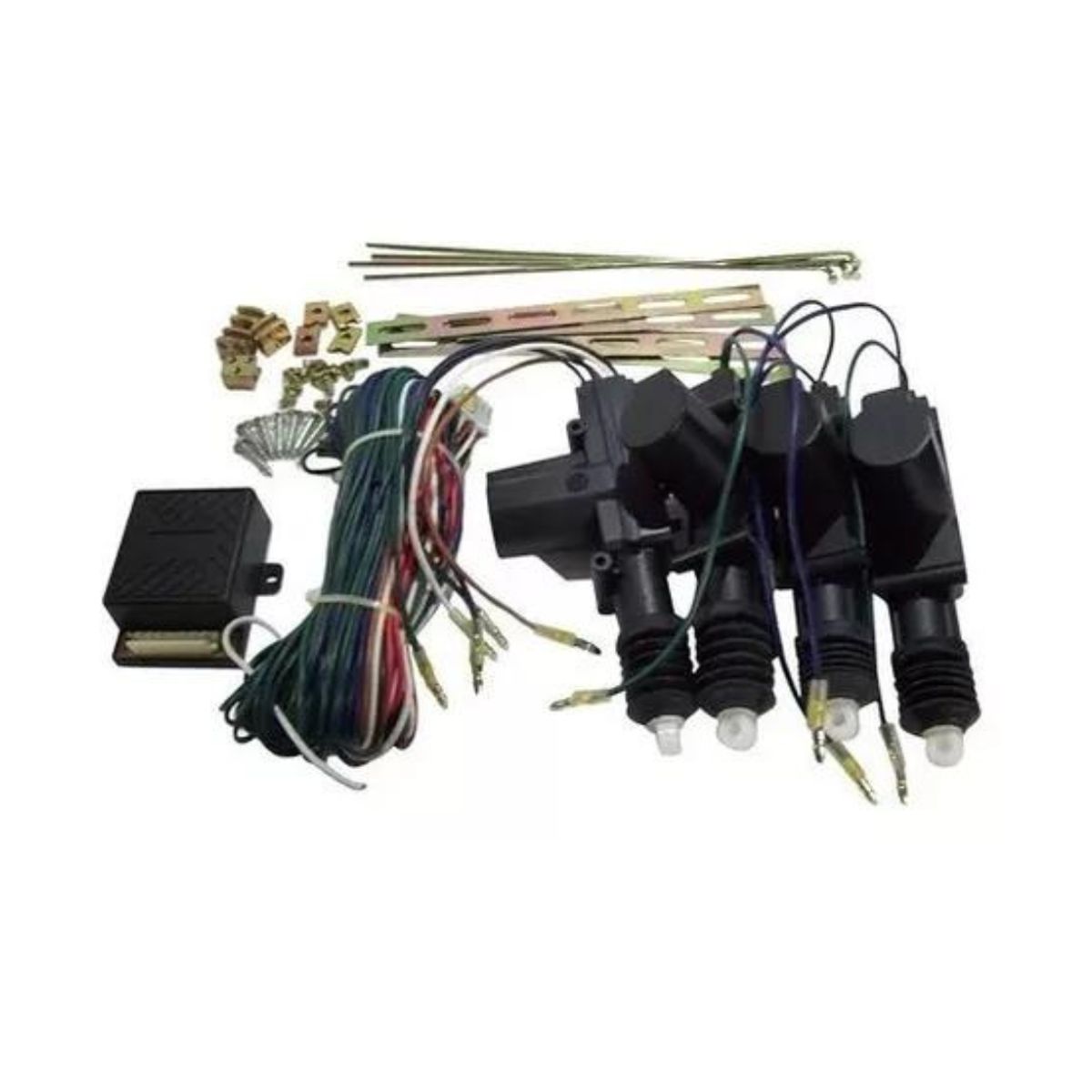 GENERICO - Kit Cierre Centralizado Autos 12v Universal 4 Puertas 360°