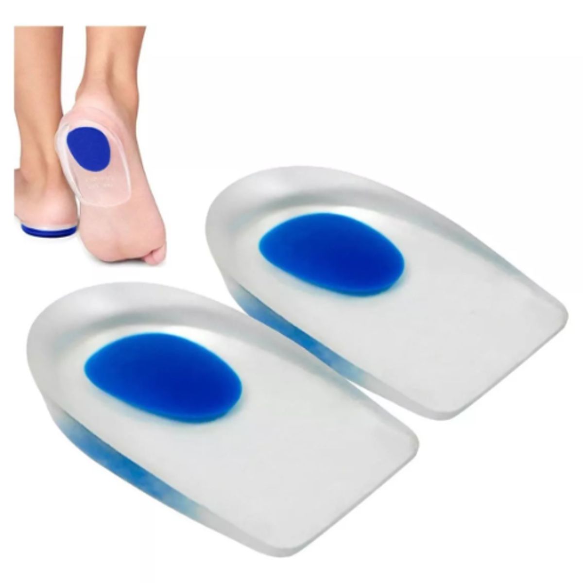 GENERICO - Plantillas Ortopedicas Taloneras Silicona Gel Protector