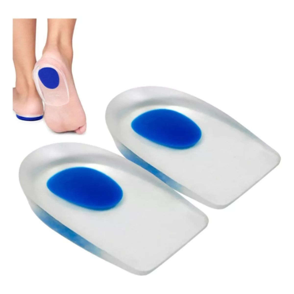 GENERICO - Plantillas Ortopedicas Taloneras Silicona Gel Protector