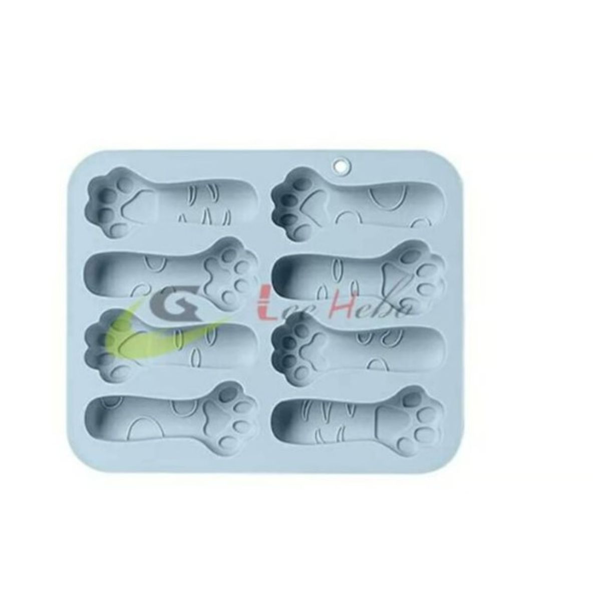 GENERICO - Molde Silicona Para Chocolate Forma Patita De Gato Y Perro