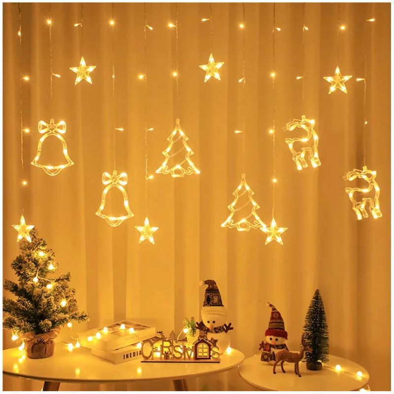 GENERICO - Luces Navideñas Guirnaldas Navideñas Cascada De Luces