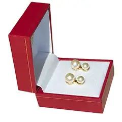 MALLORCA - AROS PENDIENTES PERLAS DOBLES DE 6Y8 MM. DE DIAMETRO.