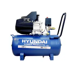 HYUNDAI - Compresor Monofásico 2HP 50L 115psi Directo