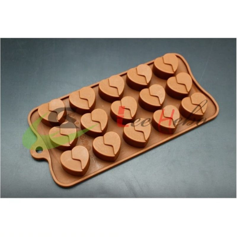 GENERICO - Molde Silicona Para Chocolate Forma Mini Corazones Reposteria