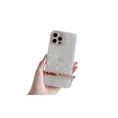 MACERATTA - Carcasa Chic Shell Tpu Para iPhone 13 Pro Max C/Blanco