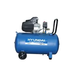 HYUNDAI - Compresor Monofásico 2HP 100L 115psi Directo