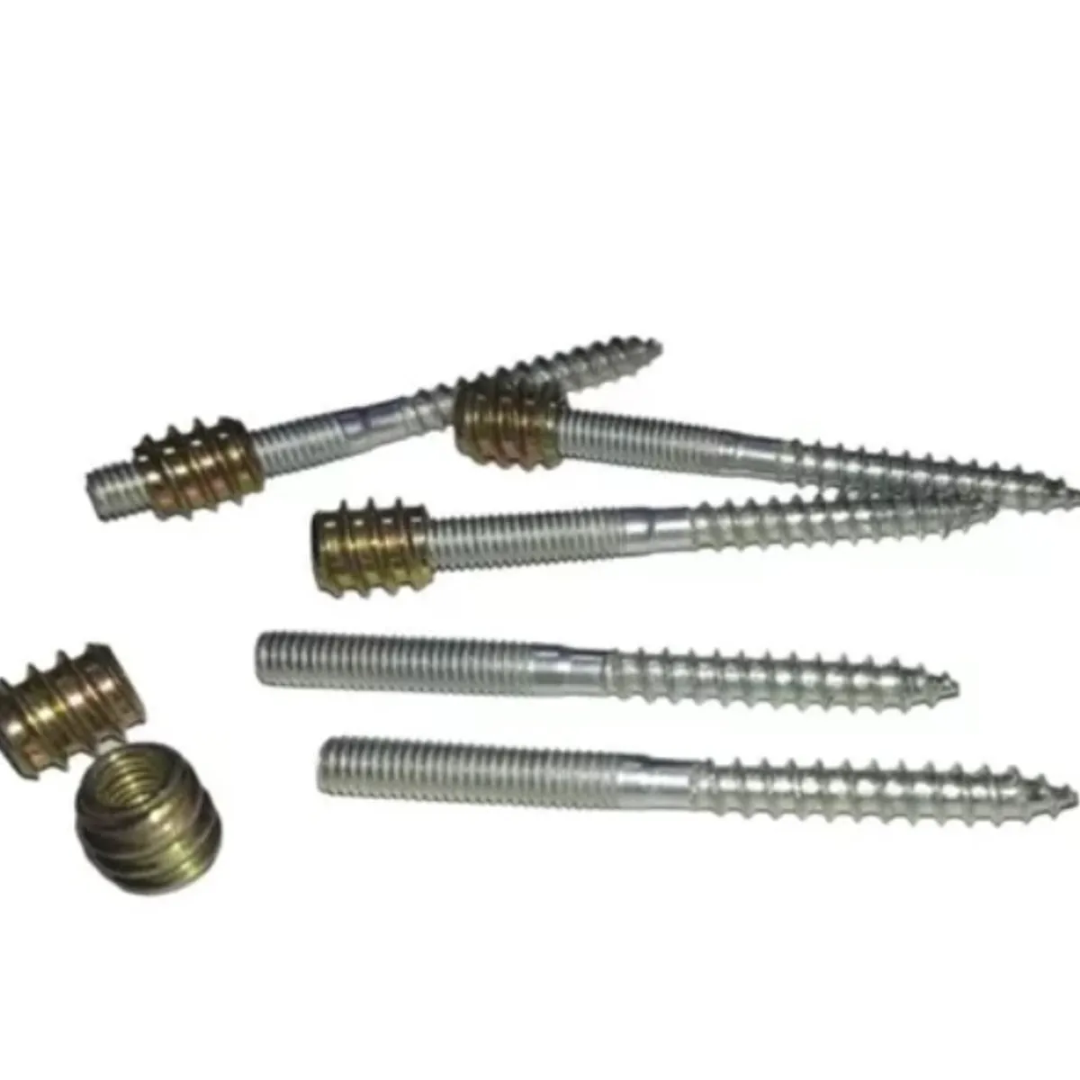 GENERICO - Pack Tuerca Inserto M6 X 12 Mm + Perno - Tornillo 6 X 70 Mm